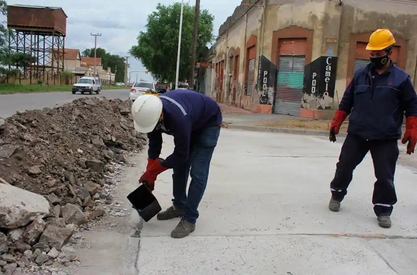 Lunes: nuevos cortes por obras viales