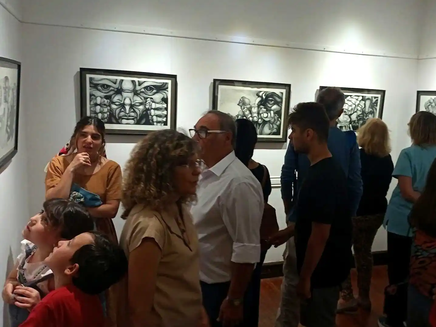 En la primera exposición del MIA, las veneradas obras de Ricardo Carpani. Foto: Archivo