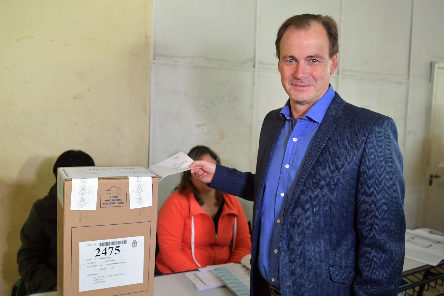 Bordet destacó el clima de tranquilidad con el que se desarrollan las elecciones internas