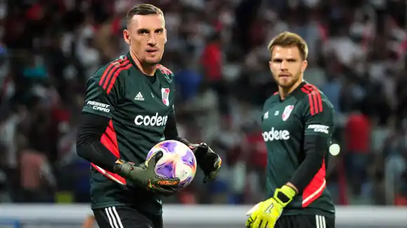 Franco Armani será el capitán ante Boca con una racha a favor