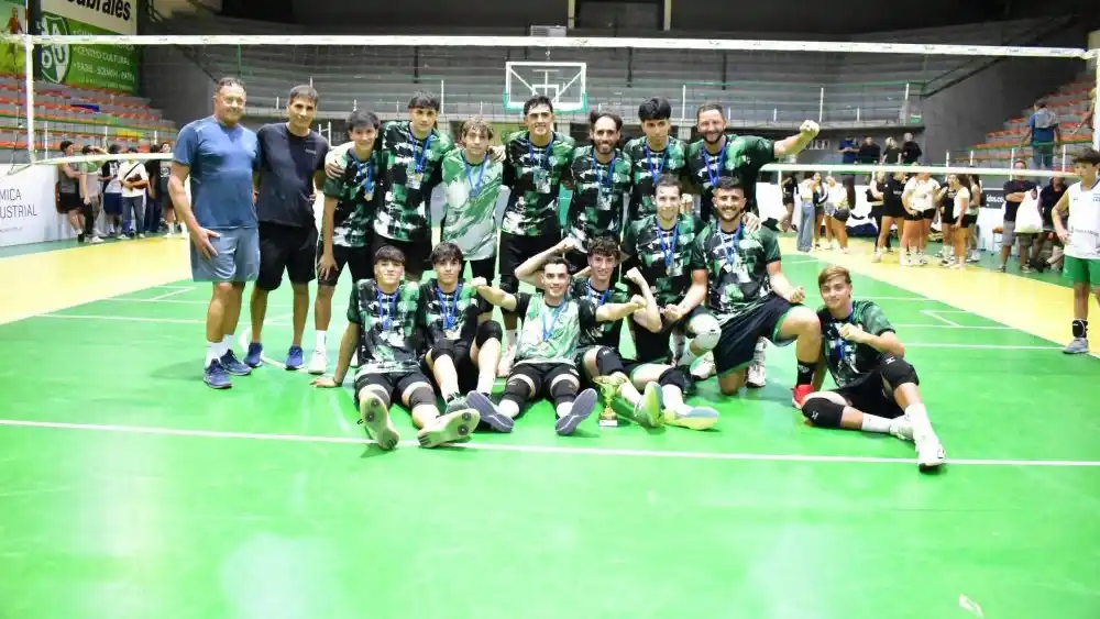 Plantel masculino de vóley
