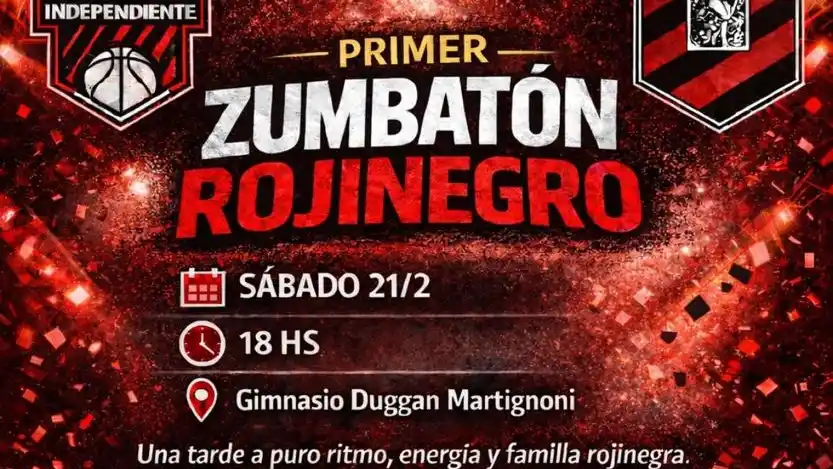 “Zumbatón”, la novedosa iniciativa en Independiente