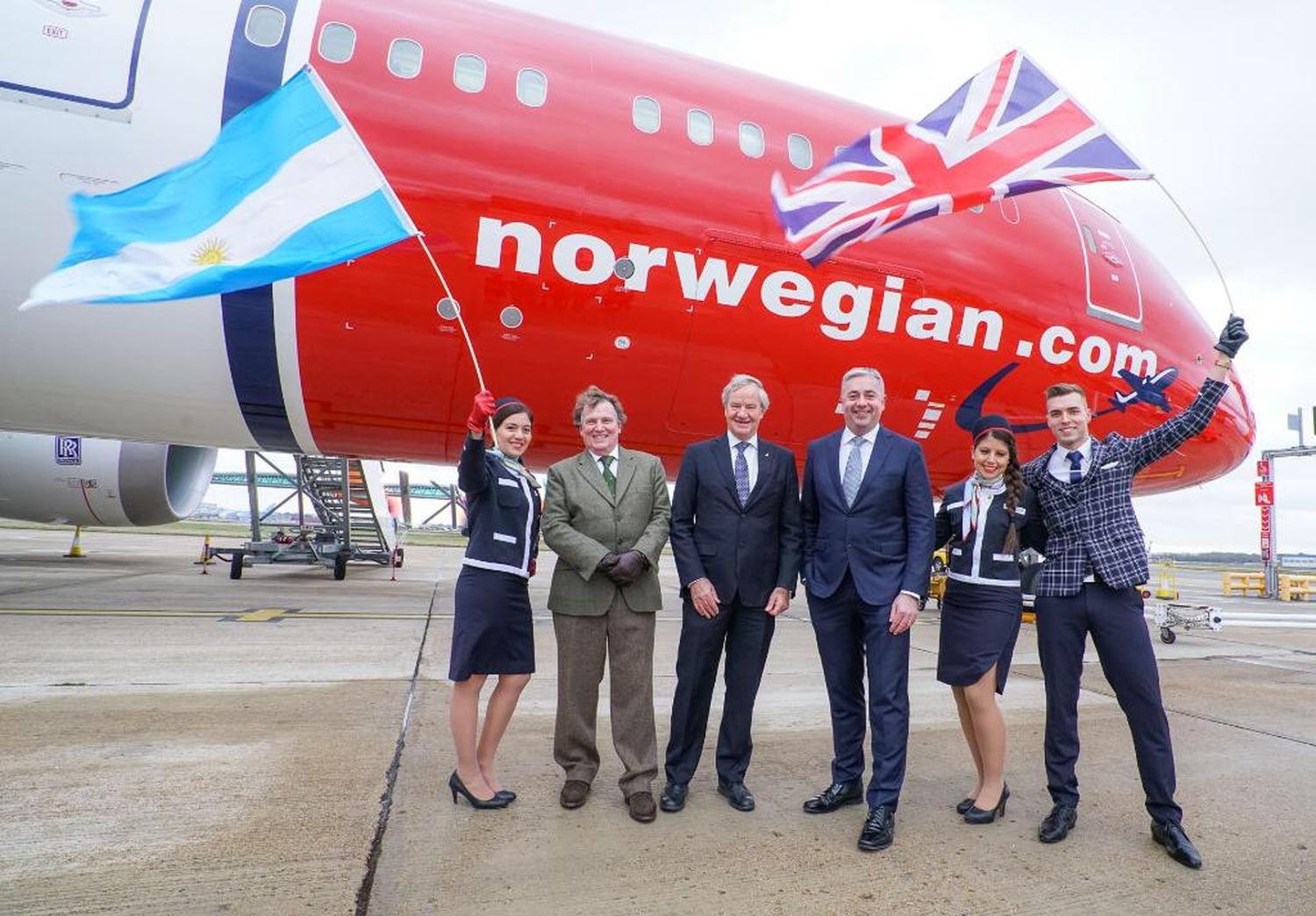 Despegó desde Londres/Gatwick el vuelo inaugural de Norwegian hacia Buenos Aires