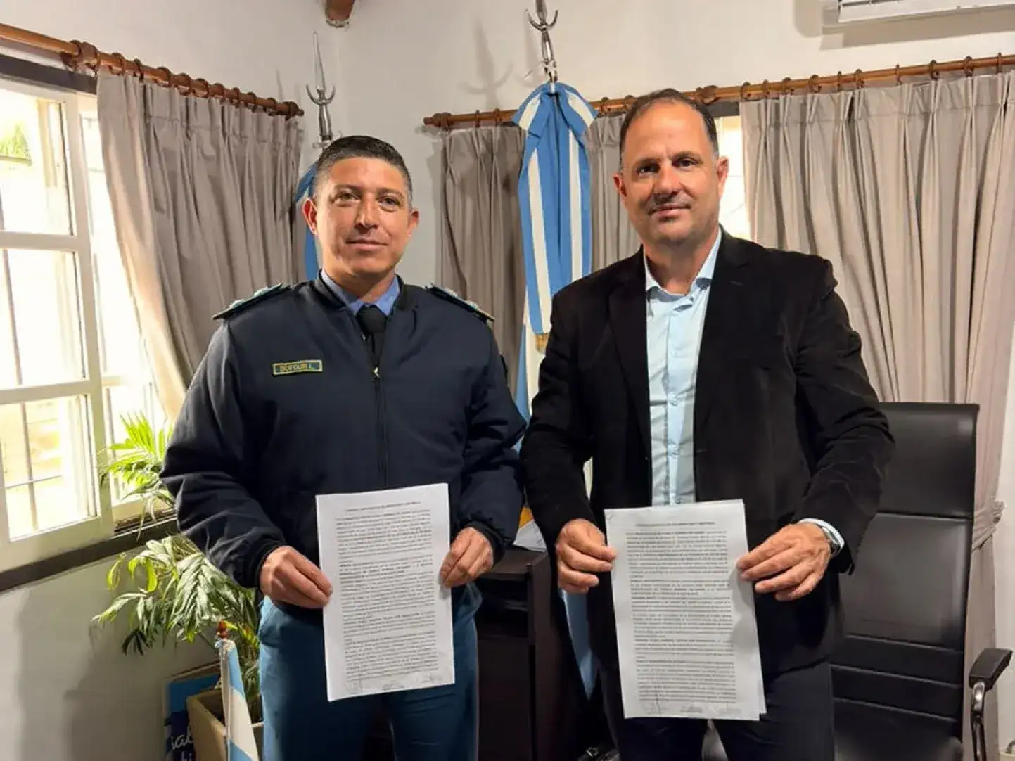 Pueblo Belgrano firmó un convenio de colaboración con el Servicio Penitenciario de Entre Ríos