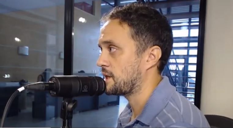 Martín Britos aseguró que hay audios de Whatsapp en los que Carrazza pide que no se instale el tanque en el Parque Industrial Seco