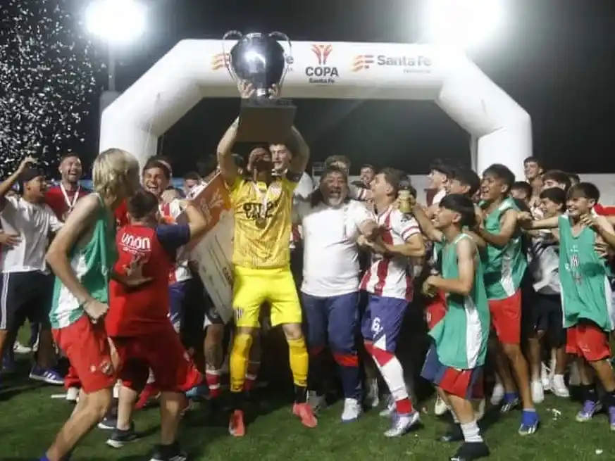 Unión SF campeón de la Copa Santa Fe de fútbol 2025. Foto:El Litoral