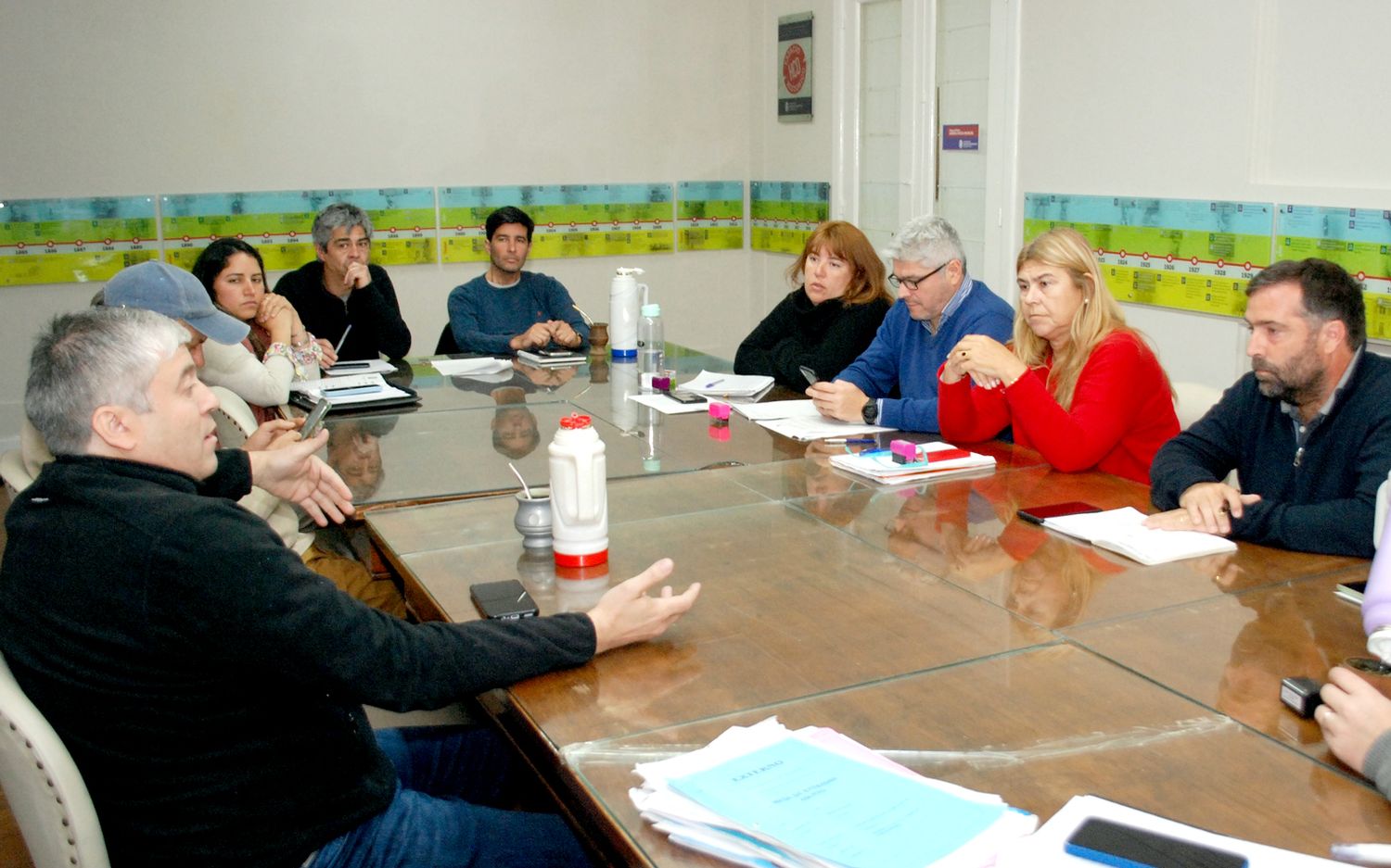 Preocupación. La que mostró la CGT por cómo está compuesta la fórmula polinómica que establecería el precio del boleto de colectivos