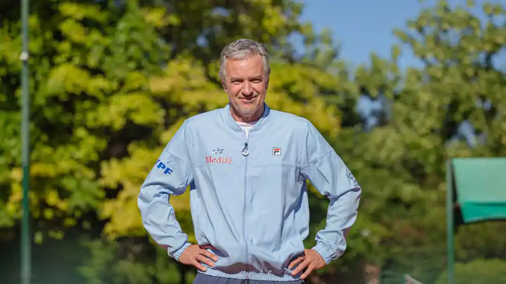 Javier Frana es el nuevo capitán de la selección argentina de tenis