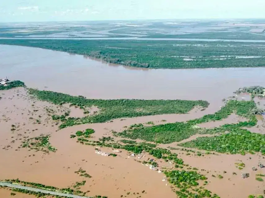 crecida del paraná