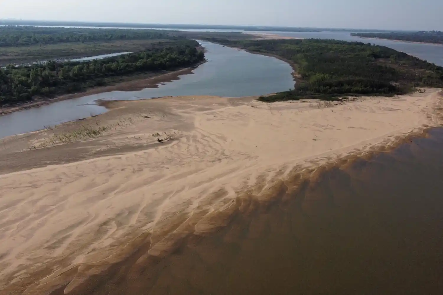 El Ministerio de Planeamiento alerta por la bajante del Río Paraná