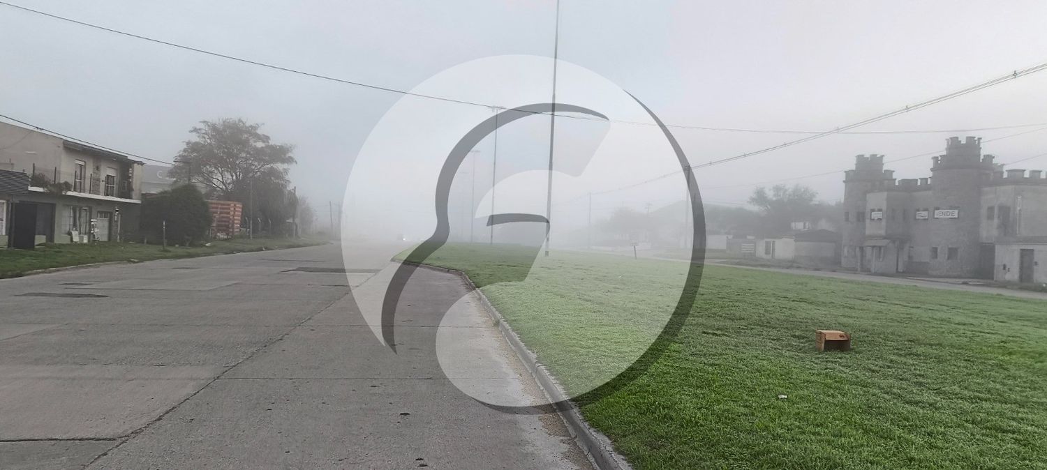 Así amaneció en Quequén