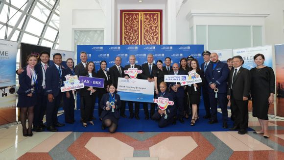 United Airlines regresó a Tailandia después de 11 años