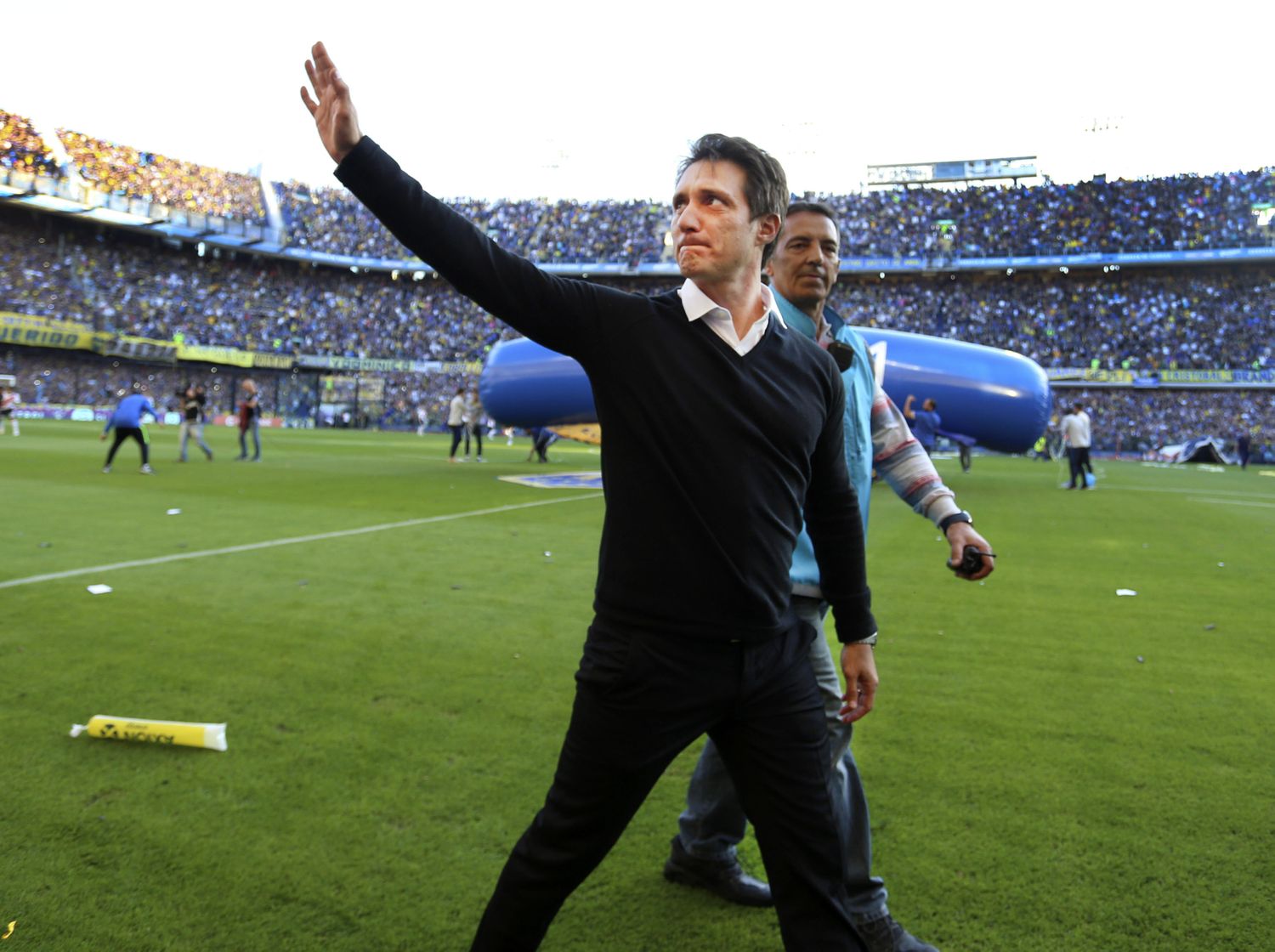 Barros Schelotto ya no dirige a Boca