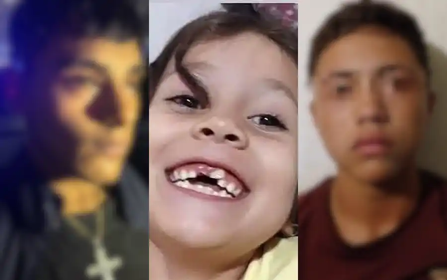 Kim tenía 7. Los delincuentes 14 y 17