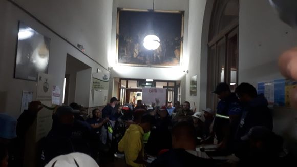 Municipalidad “tomada” por el MTE: recicladores reclaman por mejores condiciones de trabajo