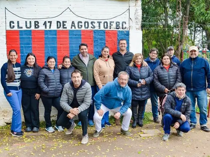 El vicegobernador recorrió locaciones deportivas en Clorinda