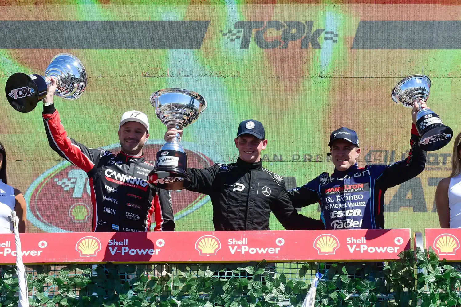 El piloto de la escudería venadense hizo pole, serie más rápida y ganó la final de punta a punta. Foto: TCPK