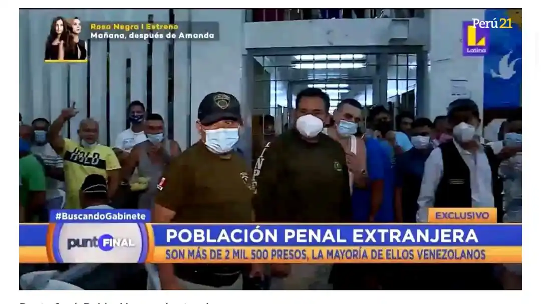 ¡NO LOS PUEDEN EXTRADITAR!  En el “Pabellón Chamo” de una cárcel en Perú hay más de 100 presos venezolanos (Detalles)