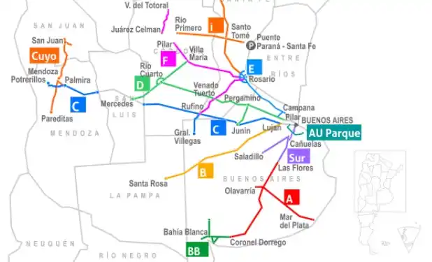 Licitarán obras para rutas nacionales que beneficiará a 12 municipios en la Provincia