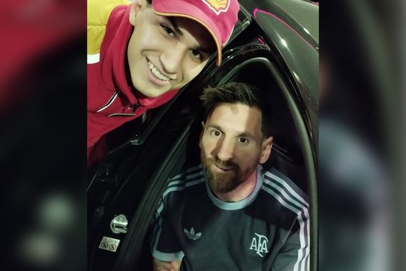 Lionel Messi pasó por San Pedro: inesperado encuentro tras el partido contra Perú