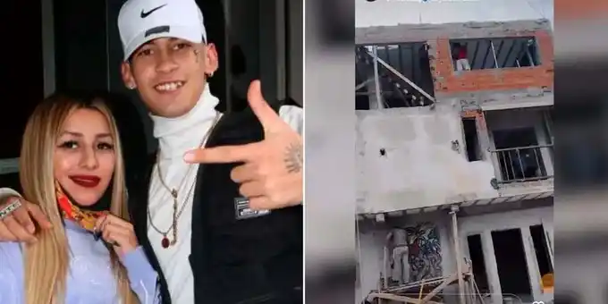 Tamara Báez, la novia de L-Gante, mostró los avances en la construcción de su casa