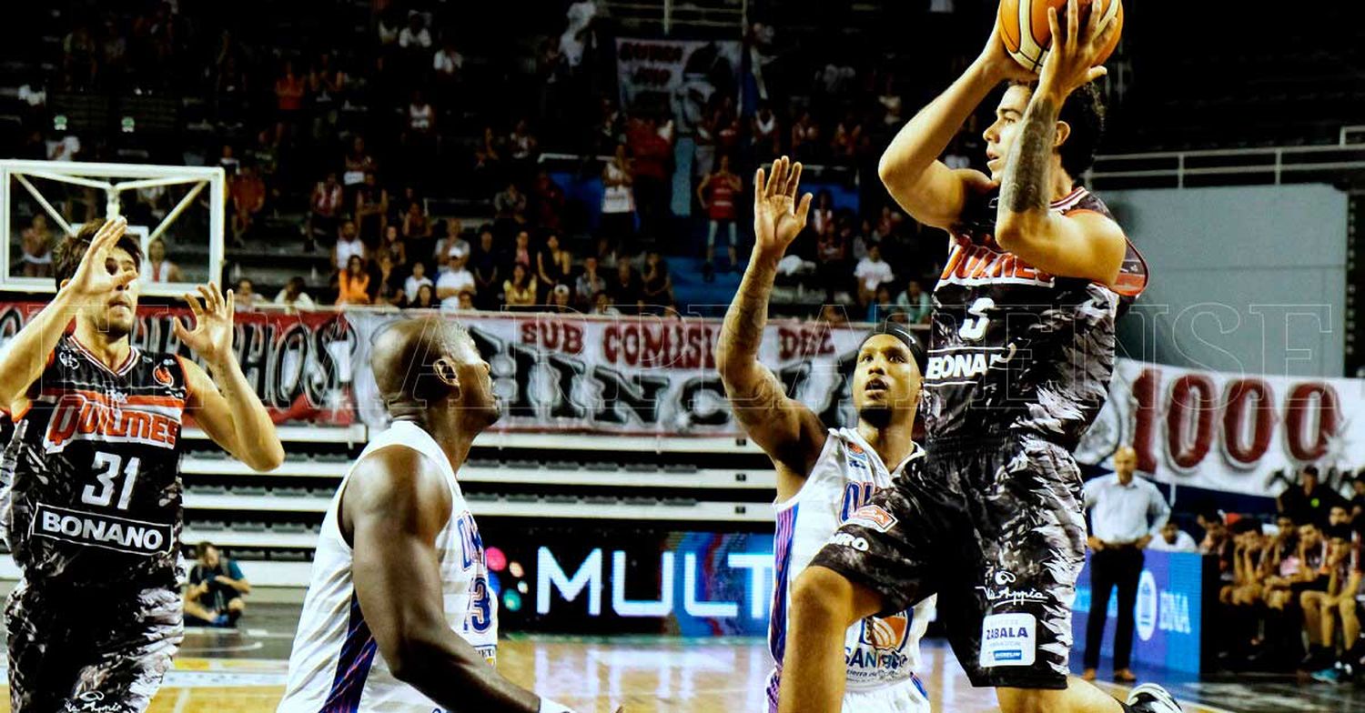 Quilmes lo dio vuelta y festejó en el Polideportivo