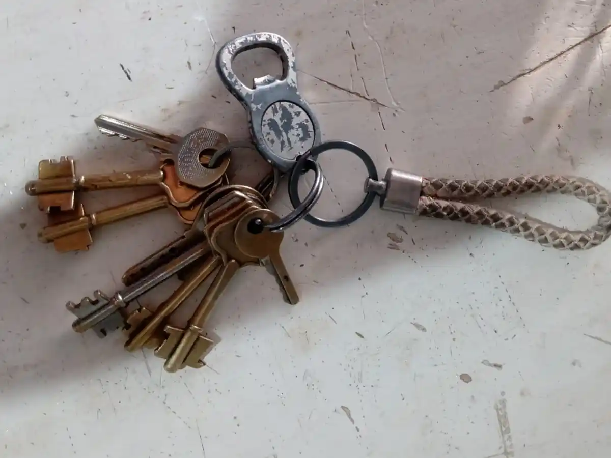 Hallaron un llavero en la vía pública