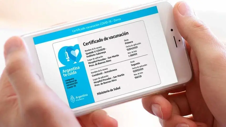 Quedó oficializado el pase sanitario a partir del 21 de diciembre