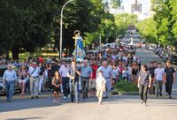 Se realizó la procesión y Santa Misa en el día de la Inmaculada Concepción