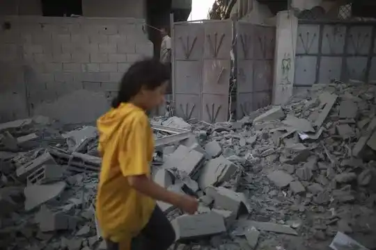 Según la ONU, el 70 por ciento de los muertos en Gaza son mujeres y niños.