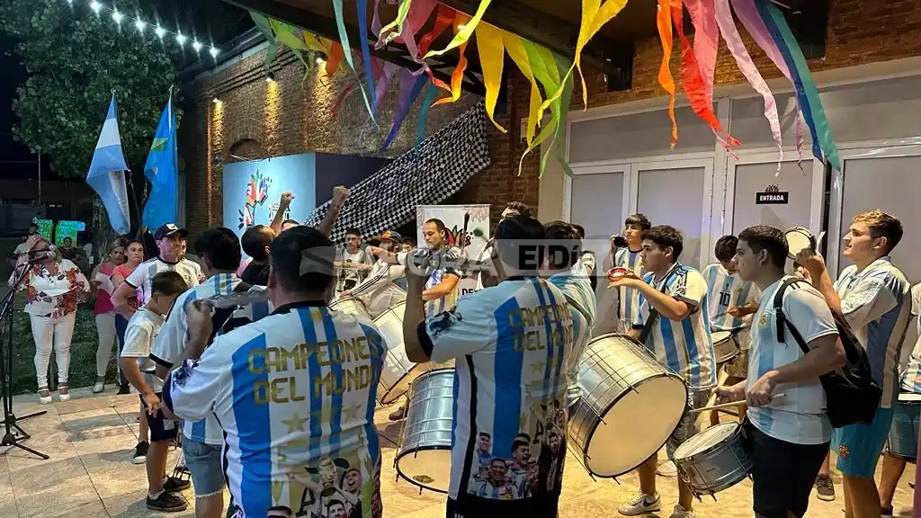 Por primera vez se realizó una presentación de los Corsos Populares Matecito