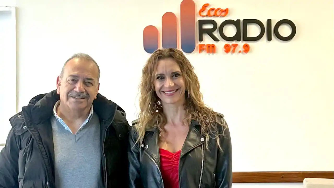 Gerardo Moreno junto a Laura Bulesevich