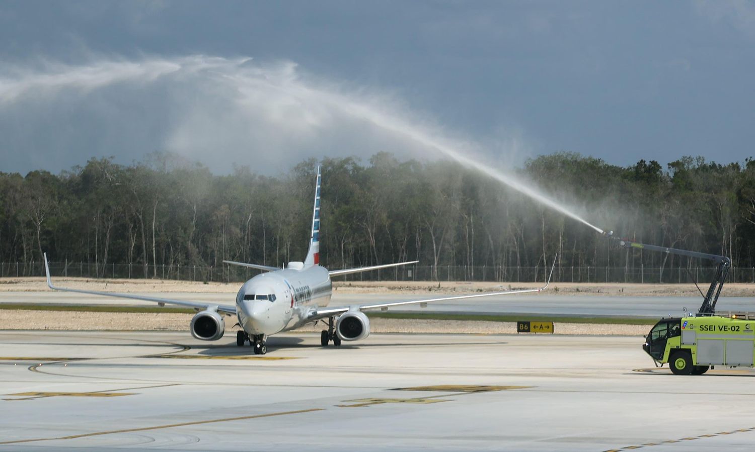 American Airlines inauguró sus vuelos a Tulum, convirtiéndose en la primera compañía de Estados Unidos en la nueva entrada a la Riviera Maya