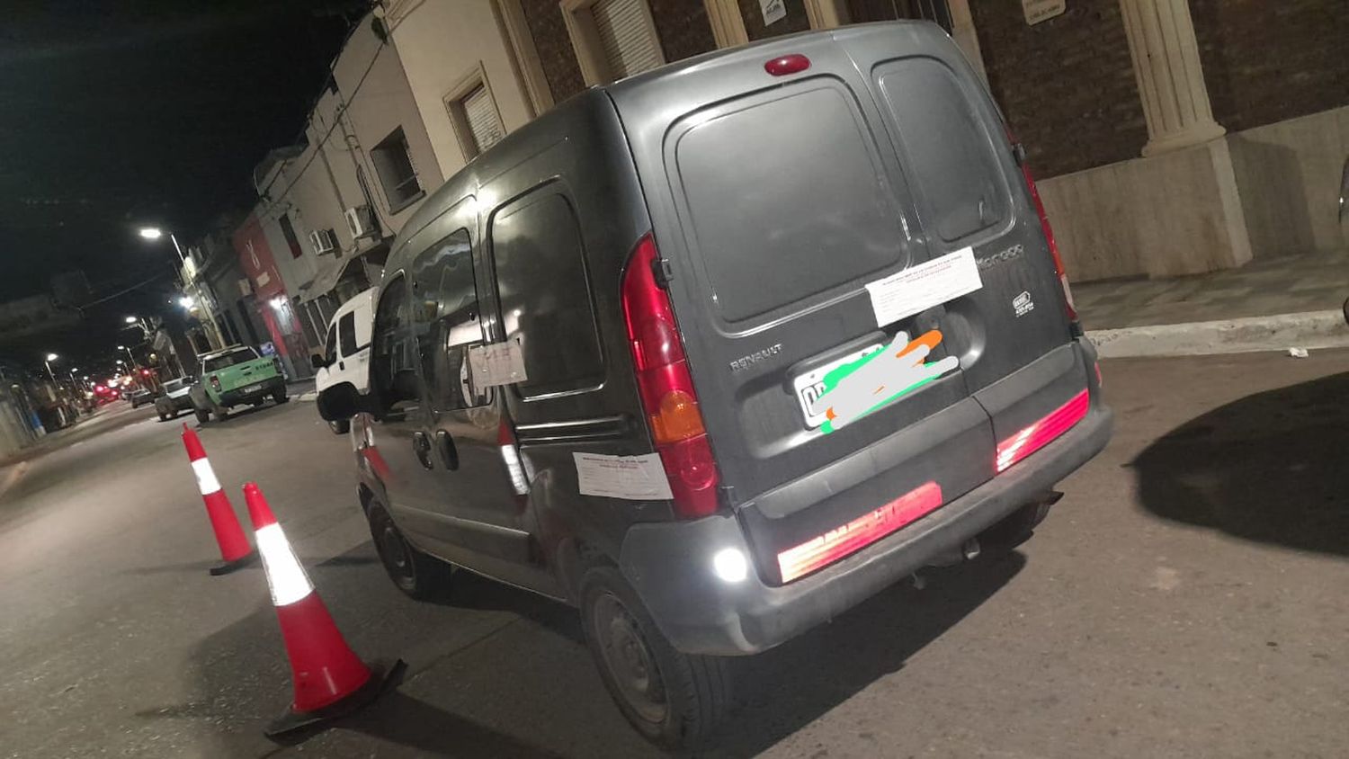 Camioneta secuestrada