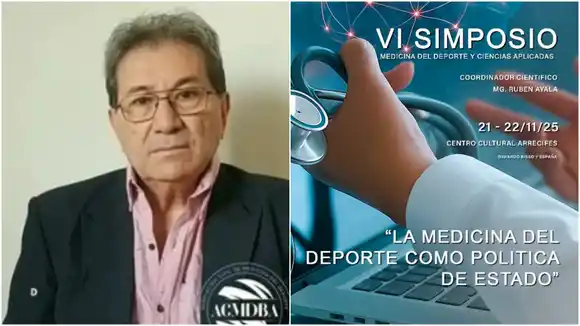 Llega a Arrecifes el VI Simposio de Medicina del Deporte con especialistas del CENARD, Boca Juniors y Fundación Favaloro