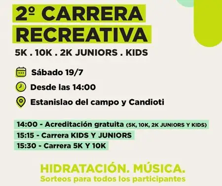 2° Carrera Recreativa
