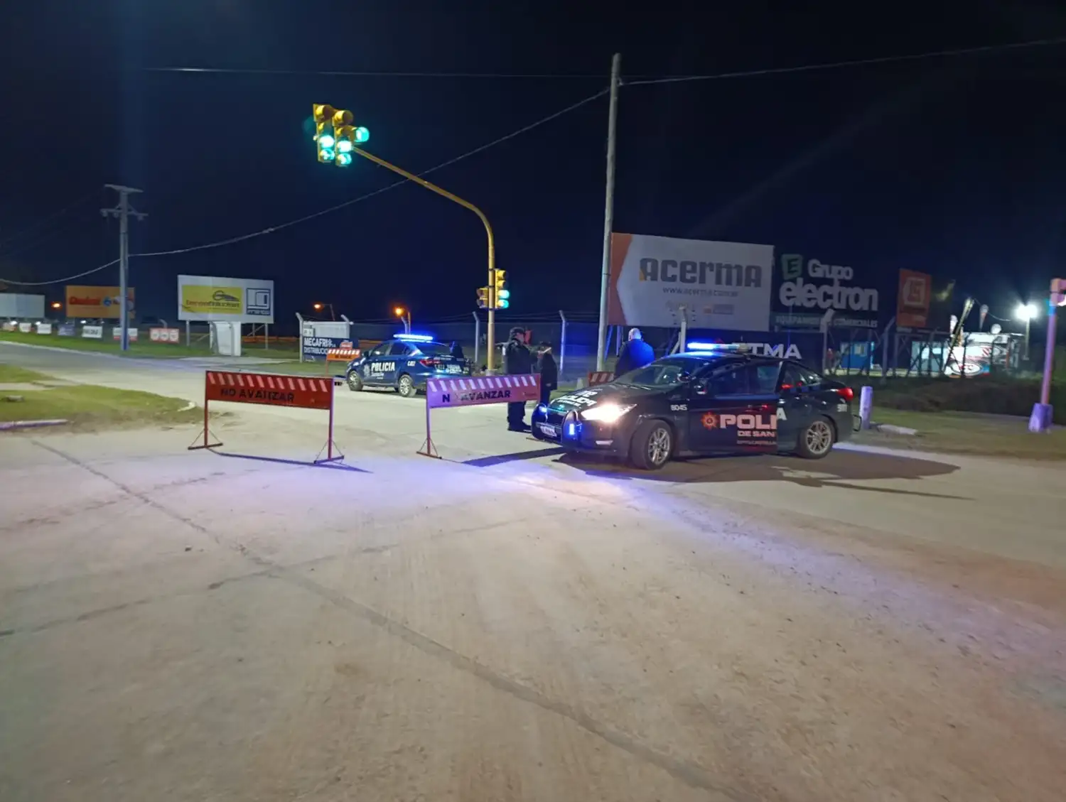 operativo de seguridad TC Rafaela - 1