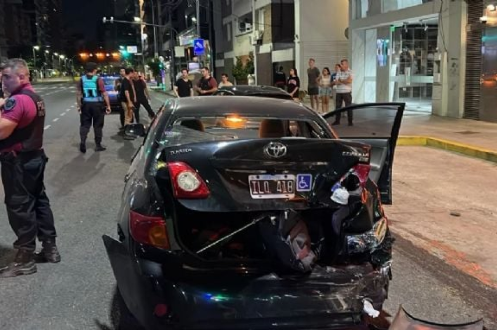 El incidente ocurrió en la madrugada del lunes.