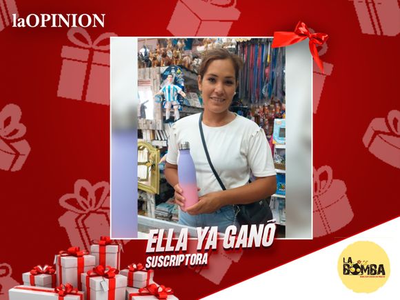 Milagros ganó con La Gorda de La Opinión y disfruta los regalos