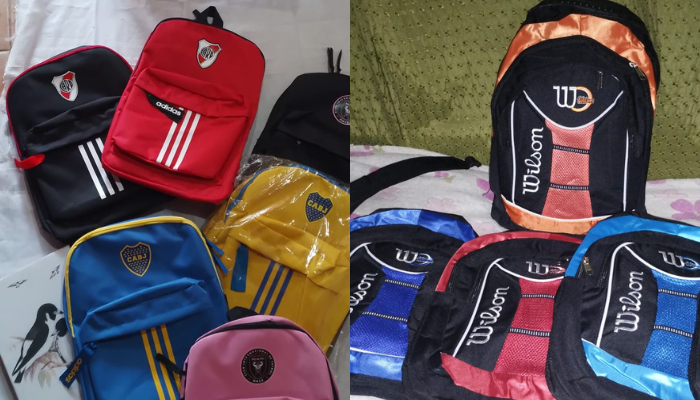 Mochilas ilustrativa