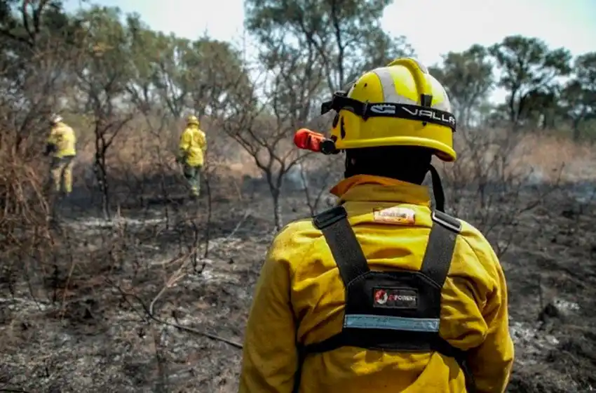 Se extinguieron todos los focos de incendios en Córdoba por las lluvias