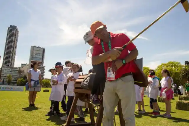 Buenos Aires 2018: se realizó una exhibición de polo en el marco de los Juegos de la Juventud