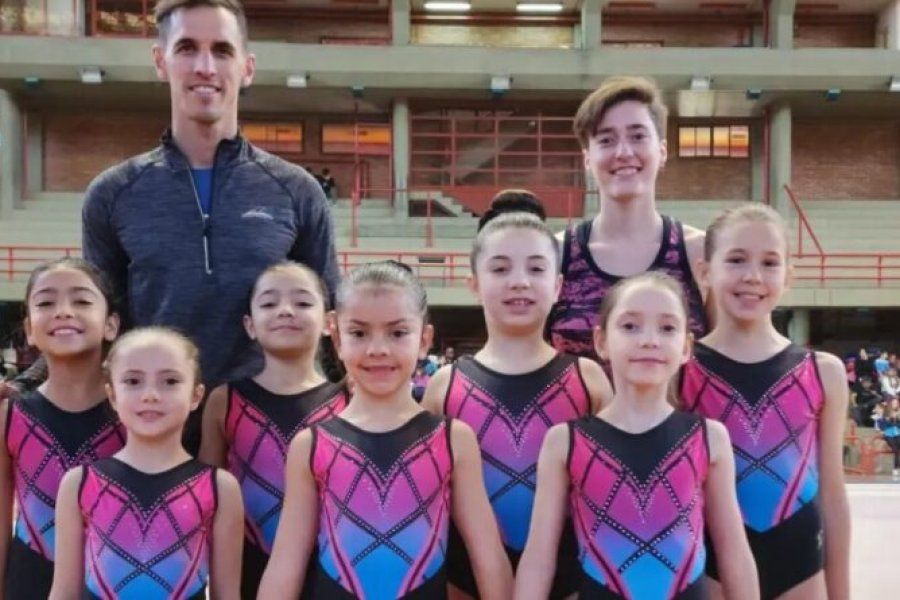 Gimnastas de CREAR se destacaron en el Segundo Provincial