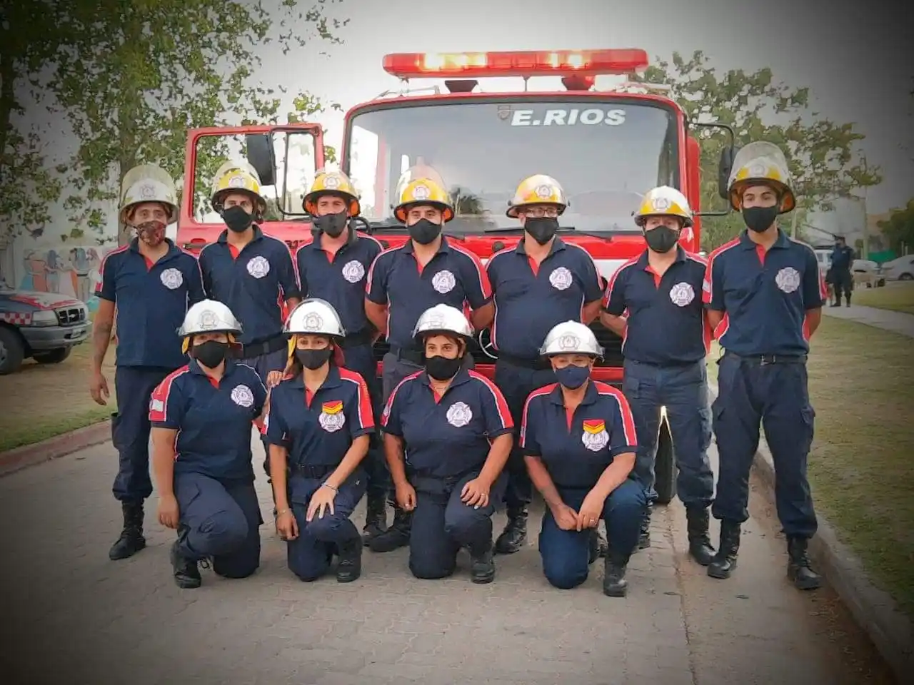 Los Bomberos de Pueblo Belgrano adquirieron una nueva autobomba