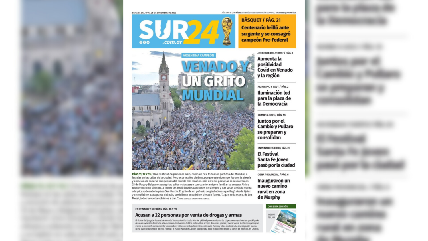 Número 88 de Sur24, para leer online y descargar