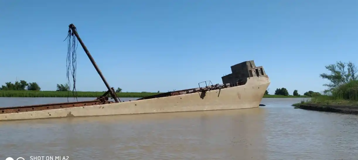 Historia de una foto: El barco de cemento