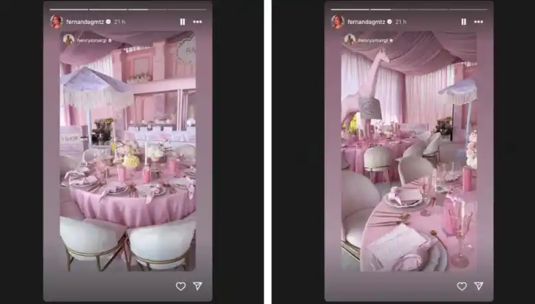 Esta fue la decoración del lujoso baby shower de la próxima hija de Canelo/ TVyNovelas