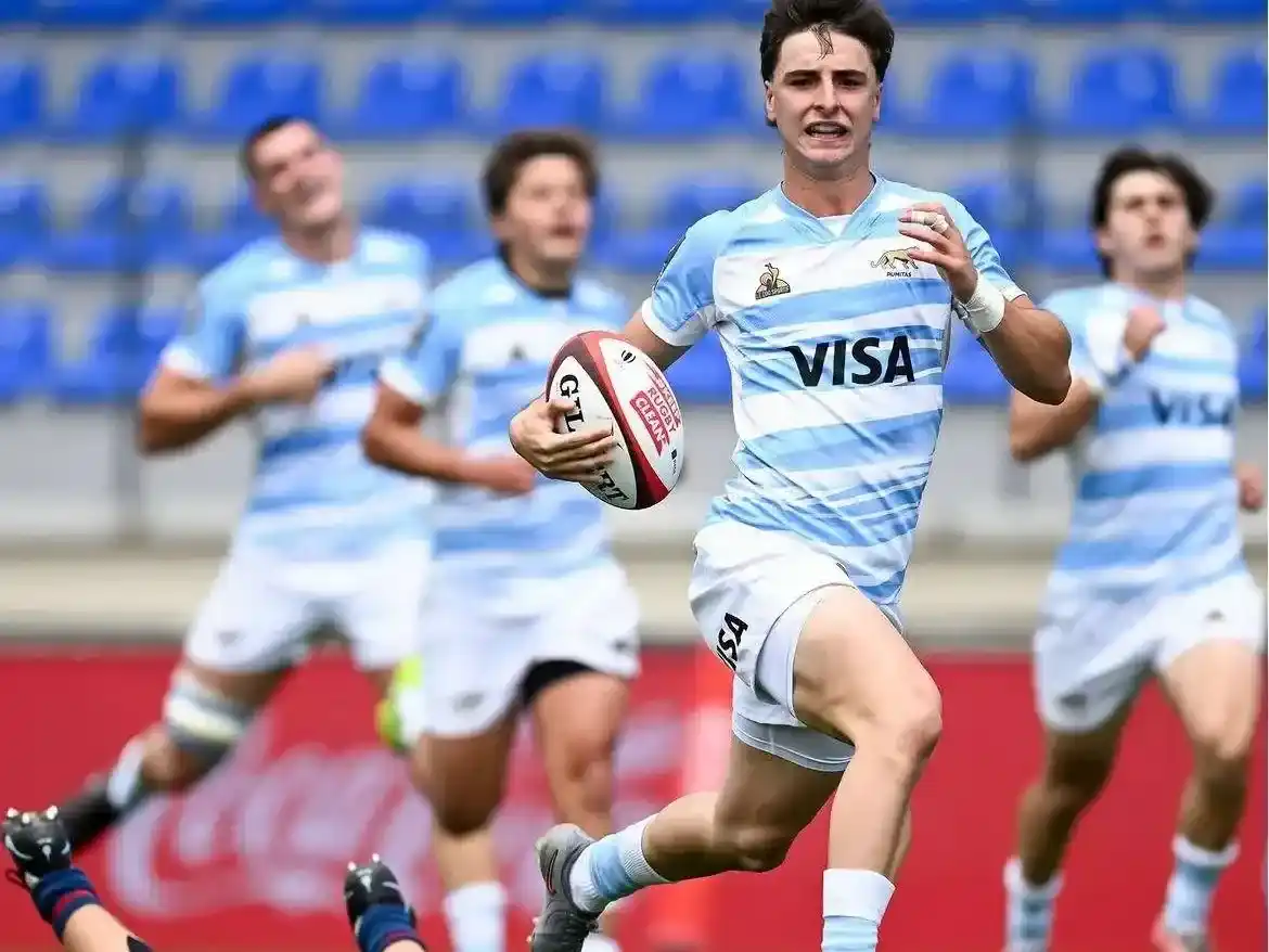 Triunfo de Los Pumitas ante EE.UU en el debut en el Mundial M20 que se disputa en Georgia. Foto: Los Pumitas