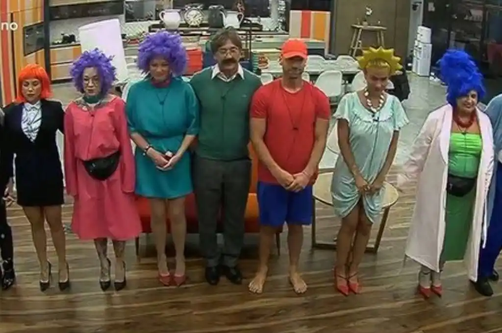 Los jugadores recrearon a Los Simpson