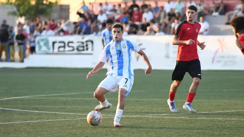 Argentina Sub-17 goleó a Alboraya y se metió en la final del Torneo de L’Alcudia